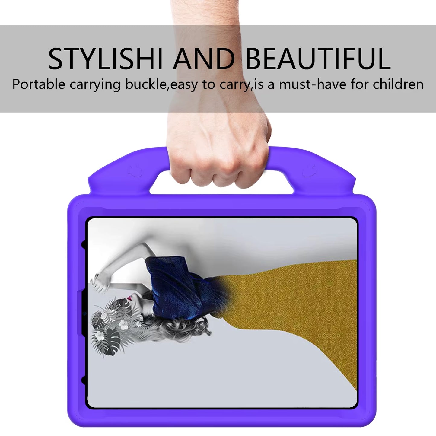 Case Tab M9 TB-310FU 9 Inch 2023 Kids Thumbs up EVA Stand Shockproof Tablet Cover