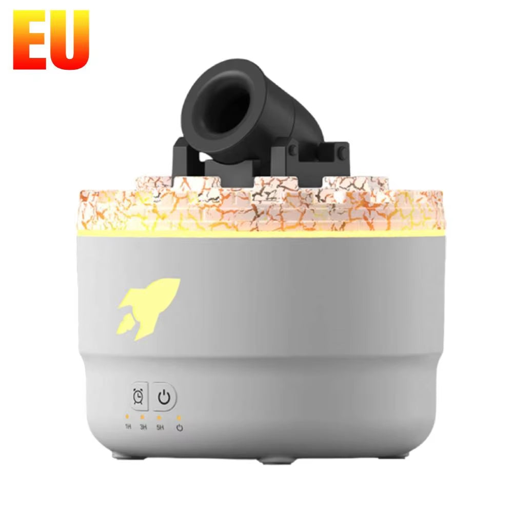 Volcanic Crack Light Cannon Blast Aroma Humidifier Cannons Humidifier Essential Oil Diffuser Aromatherapy Humidifier Diffuser