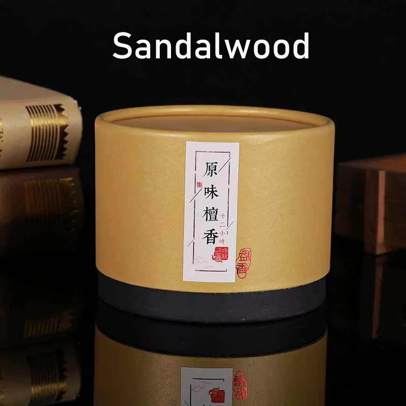 FY 24/12 Hours Coil Incense Household Buddha Sandalwood Wormwood Incense Coil Optional Red Incense Holder Toilet Deodorization