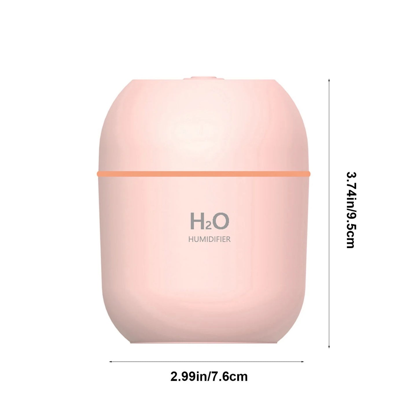 Humidifier,220Ml Portable Mini Humidifier USB Rechargeable,Battery Operated Wireless Personal Humidifier,For Bedroom,Office,Travel,Car,Plants