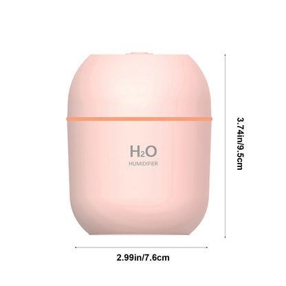 Humidifier,220Ml Portable Mini Humidifier USB Rechargeable,Battery Operated Wireless Personal Humidifier,For Bedroom,Office,Travel,Car,Plants