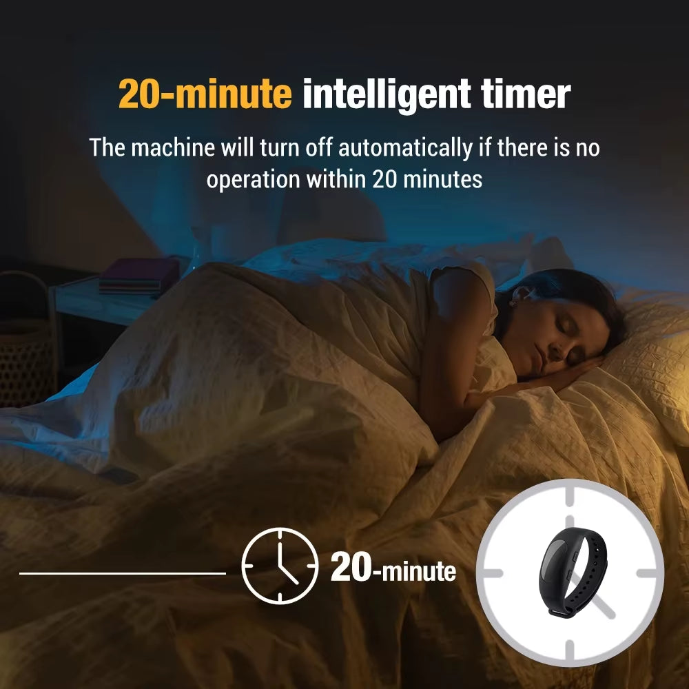 CES Sleep Aid anti Snore Wristwatch Sleep Device Help Sleep Relieve Anxiety Fast Sleep Microcurrent Pulse Improve Sleep Quality