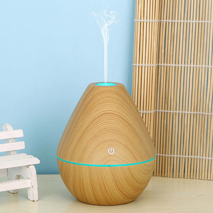 Cool Mist Humidifier Home Humidifier LED Colorful Light Conversion Retro Humidifier for Bedroom Room Office Car Living Room and Dining Room