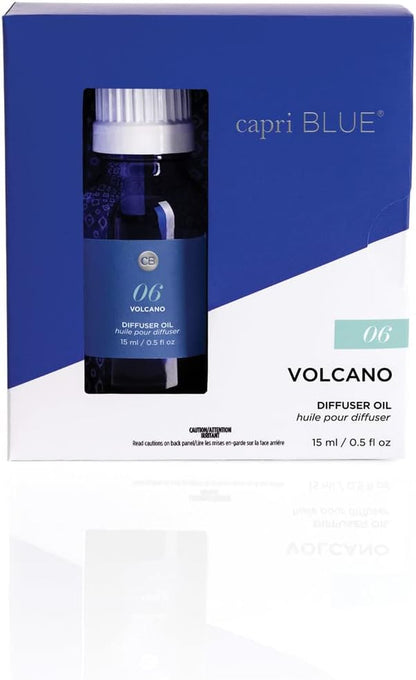 Volcano Electric Oil Diffuser Refill - Long Lasting Aroma for Oil Diffusers - Use with Electric Aromatherapy Diffusers for Home - Essential Oils for Diffusers (0.5 Fl Oz)