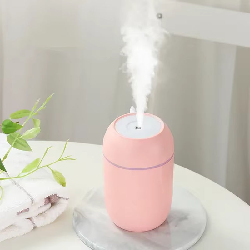 260Ml Portable USB Air Humidifier Ultrasonic Aroma Essential Oil Diffuser Cool Mist Purifier Aromatherapy for Car Home