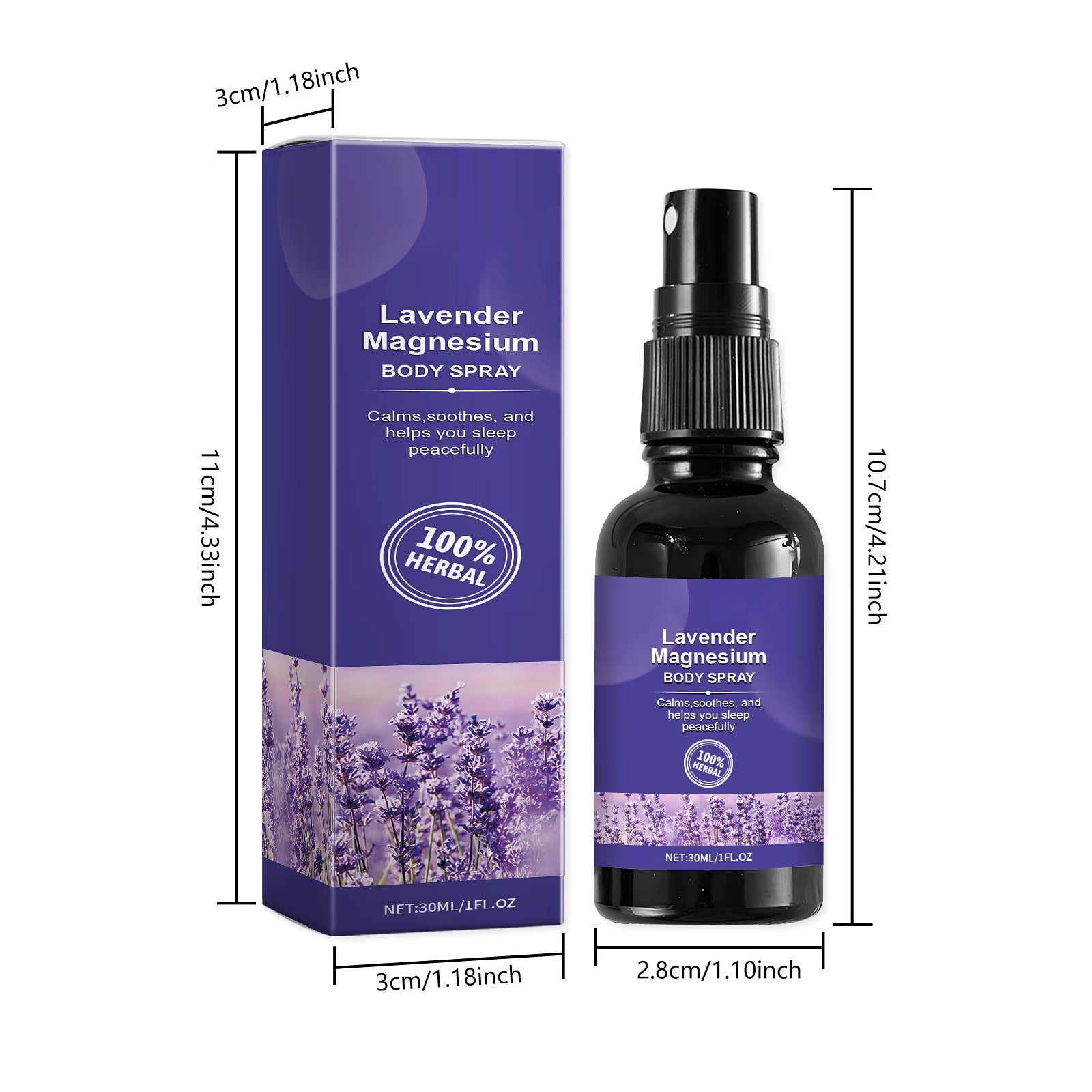 Lavender Sleep Spray 30Ml Aromatherapy Sleep Lavender Vanilla Pillow Mist Sleep Pillow Spray for Room Deep Sleep Spra